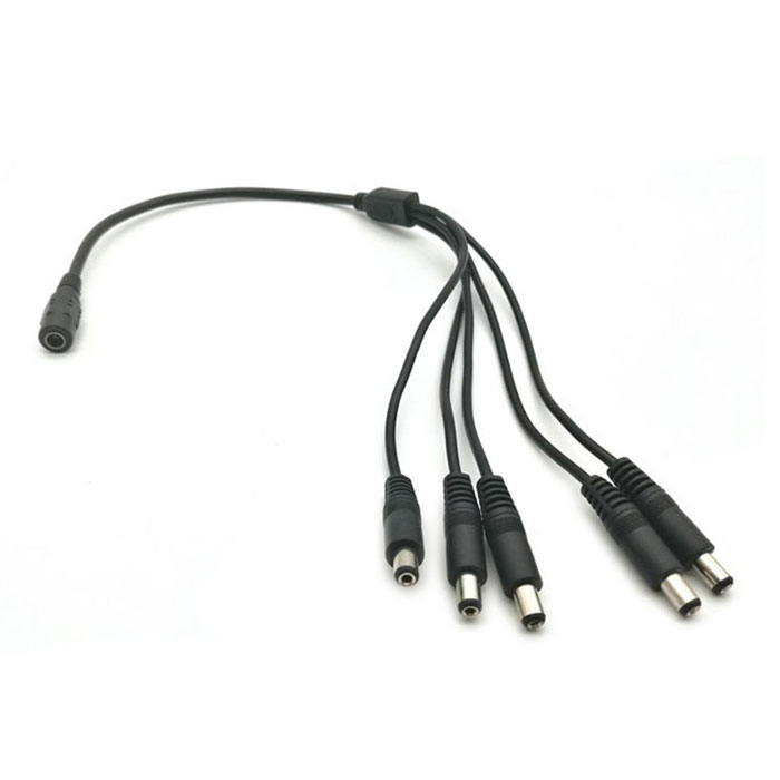 Interface Adapter Cable Divided Into Five Wires 레이저 모듈 DC Tap Plug Wire